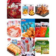 🔥Buy10free1 [Optional Contact Customer Service]🔥Spicy Spicy Snacks-Mala Hot &amp; Spicy Snack🌶️Ready Stock Influencer Snacks 🔥Fish Tofu🔥Weilong Konjac Cool🔥Dried Fish🔥Crispy Bone🔥Q Cool Fish Balls🔥Small Fish Eggs🔥Crab Sticks🔥Chef Kang Scallion Fragrant Noodle