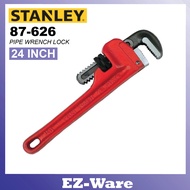 24 Inch STANLEY PIPE WRENCH LOCK 24" 87-626