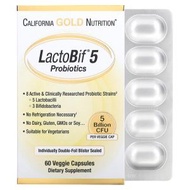 CALIFORNIA GOLD NUTRITION - LactoBif 5 腸道益生菌50億60粒 Best By 10/2026 或之後 (平行進口)