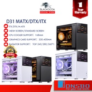JONSBO D31 Black/White MATX Computer Case(Mesh screen/Standard screen)