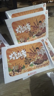 方形一次性燒烤爐（烤網連40粒速燃果木炭）