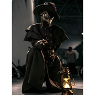 SCP049 Halloween Plague Doctor cos Costume Beak Crow Medieval Steampunk Style Beak Mask