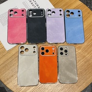 For iphone17ProMax shell 5E25 Electroplated denim pattern iPhone16ProMax  iPhone15ProMax