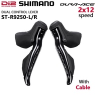 Shimano DURA-ACE Di2 R9250 Shifter 2X12ความเร็วจักรยาน DUAL CONTROL LEVER Shifter Original Bike อุปก