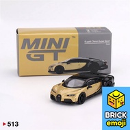 Mini GT 513 Bugatti Chiron Super Sport Gold 1/64 Đồ chơi mô hình xe hơi