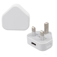 UK Plug 3 Pin Regulatory 5V 1A Universal Travel Charging Head British Standard Charger Phone Charge USB Power Adapter