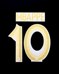 Best NNS Prancis 2022 Home = MBAPPE (10). Original Nameset for Jersey.