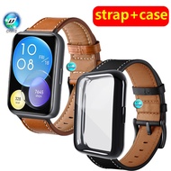 huawei watch fit 2 case protective case screen protector huawei watch fit 2 strap leather strap huawei fit 2 strap Sports wristband huawei watch fit 2 strap