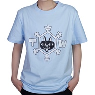 HOLOUN Tokyo Revengers อะนิเมะเครื่องแต่งกายคอสเพลย์เสื้อยืดโจมตีพิเศษ Chifuyu Matsuno สีฟ้าผ้าฝ้ายช