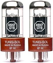 Tung-Sol New Gain Matched Pair (2) Reissue 6SN7GTB Vacuum Tubes 6SN7 6SN7GT