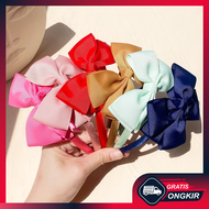 Gratis Ongkir - Korea Fashion Trends / Bando Anak Motif Pita Simple / Ribbon Headband Anak Perempuan