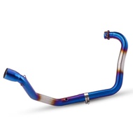 Exhaust Slip On For SUZUKI GIXXER250 SF250 V-STROM 250 Motorcycle Full Exhaust Middle Pipe Connectio