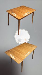 可伸縮木製餐桌