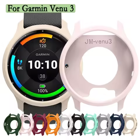 Watch Case For Garmin Venu 3 Flexible and Soft Silicone Cover For Garmin Venu 3 Protective Shell Wat