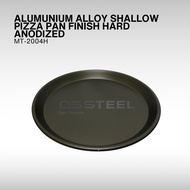 9 Inch Aluminum Alloy Pizza Pan – Strong & Durable Anodized Pizza Pan (MT-2004H)