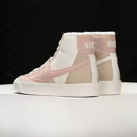 Nike Official Genuine BLAZER Pioneer Women's High-Top Sports Casual Shoes DO7445-261