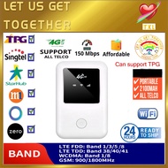 【11.11】4G LTE Mobile Hotspot Wireless Broadband Mini Mifi Unlock 4G 3G Modem Portable Wifi Router（TPG can support）