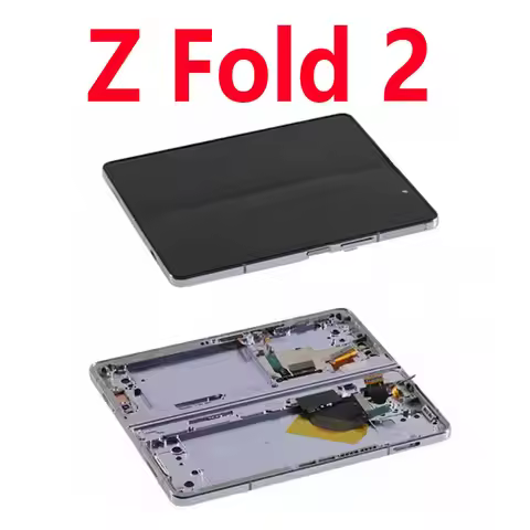 Original LCD Inner Screen For Samsung Z Fold2 F916B lcd Display WithFrame Touch Screen Digitizer Ass