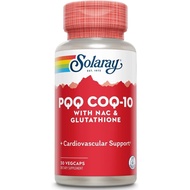Solaray PQQ CoQ10, Heart Health Support, 30ct VHRK