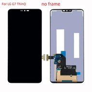 For Lg G7 thinq Lcd Screen Display Touch Glass DIgitizer frame LM-G710 LM-G710N LM-G710VM G710 SM-G7