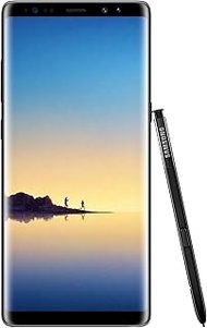 Samsung Galaxy Note 8 SM-N950F/DS Dual-SIM 64GB Factory Unlocked 4G/LTE Smartphone (Midnight Black) - International Version