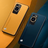 Casing For Huawei P60 Art Pro P60Art P60Pro 5G Plain Skin Leather Phone Case for huawei P50 P40 P30 