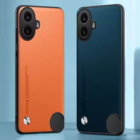 Luxury PU Leather Case For Nothing CMF Phone 1 5G Back Cover Silicone Shockproof Protection Phone Ca