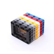 Technology Building Block Square Frame Gray Building Block Accessories 64179 Square Beam 5x7 Hole Ar