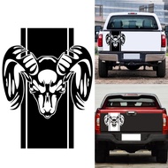 1PCS Cool Design Stripe Creative Graphic Car Truck Stickers for Dodge Rear Lathe Ram 1500 2500 3500 