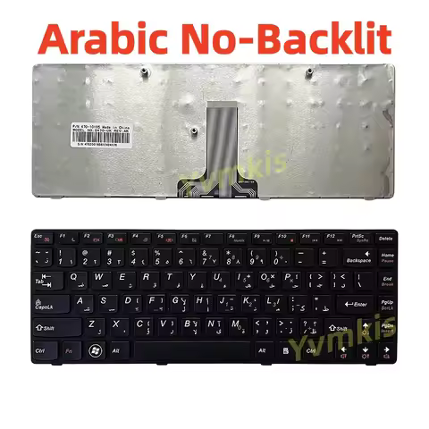 G470 keyboard For Lenovo IdeaPad G470 V470 B470 B490 G475 B475E V480C B480 M490 M495 B470E Arabic La
