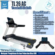 Alat Fitness Treadmill Elektrik TL 26 AC Komersil Alat olahraga Gym