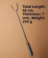 Stainless Steel Dual Hook Meat Hook