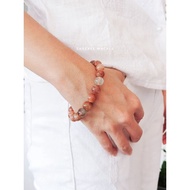 10MM Arusha Sunstone Green Beryl bracelet