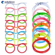 NOBELJIAOO 1PC Funny Soft Glasses Straw Drinking Tube Kids Birthday Christmas Party Supplies Plastic