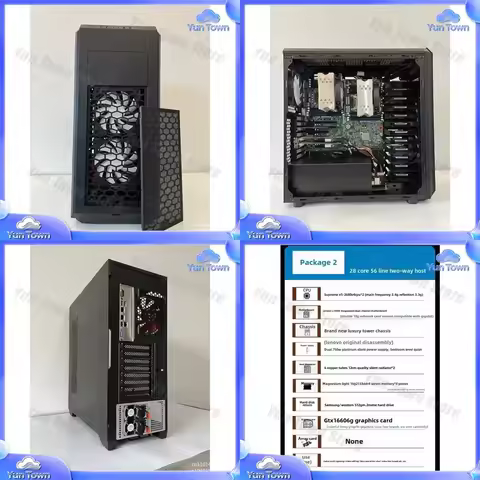 E5 dual 2696v3 2673v4 for game studio emulator multi-open computer NAS storage server host for Intel