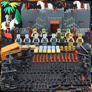 ชิ้นส่วนโมเดลที่ต่อได้แบบ North Africa Fortress Building Set สำหรับผู้ใหญ่ ฐานทหาร Longjing Lake วิส