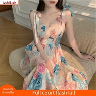 Hawaian Hawaiian Dress For Women Flowy Casual Trendy Fairy Korean Style Modern Filipiniana Elegant P