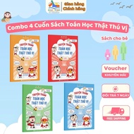 Combo Set of 4 Interesting Math Comic Books