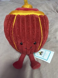Jellycat 紅色燈籠毛絨玩具