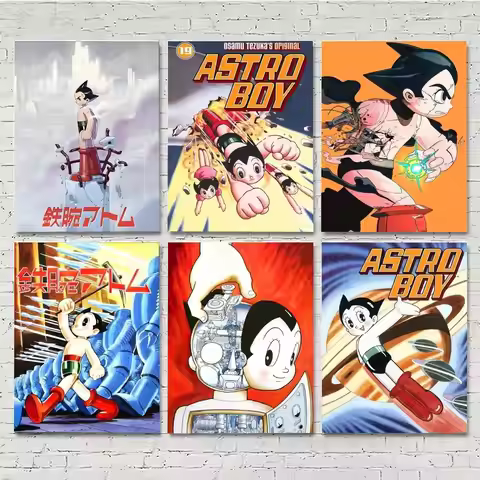 1pc A-Astro Boy A-AstroBoyS Posters HD Print Vintage Wall Art Decor for Home Study Room