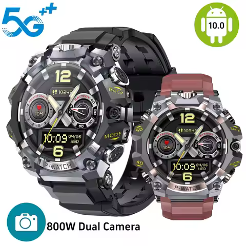 Q668 Smartwatch Android 10.0 1.95inch Amoled 720*720 5G Cellular Version Smart Watch With 800W Dual 