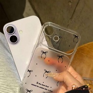 Bowknot Clear Case For Honor 600E 600 Smart 500 400 Pro 200 90 Smart 70 Magic 8 7 6 5 4 Lite Play 11