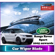 【 Land Rover Range Rover Sport 】 Nano Coating Soft Silicone Car Wiper Blades - 1 Pair / Pengelap ( 2