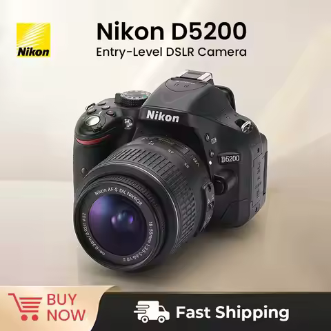 Nikon D5200 Camera Optional nikon SLR Camera Digital Camera NIKON 18-55 lens