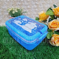 Cinnamoroll Lunch Box 3 Compartment Box Cinnamoroll Blue Lunch Box Cinnamoroll Transparent Blue Lunc