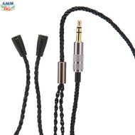 CAUSI Earphone Replacement Cable, Flexible 120mm Length 3.5mm Headphone Sound Cable, Plug and Play H