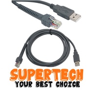 2M 3M 5M High Speed USB 2.0 A to RJ45 Cable for Symbol Barcode Scanner LS1203 LS2208 USB2.0 Adapter 