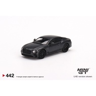 Mini GT 442 / MINIGT Bentley Continental GT Speed Anthracite Satin