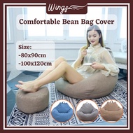 Wings Bean Bag Sofa Cover Lazy Sofa Bean Beg Chair Cover Sofa Malas Kerusi Malas No Filling 豆袋沙发