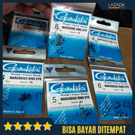 Kail Pancing Gamakatsu Tipe Kecil Marusode Ring maruseigo Original - Mata Kail Tajam hooks Aksesoris